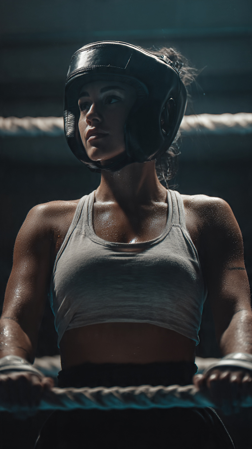 a_professional_adult_female_boxer_athletic_and